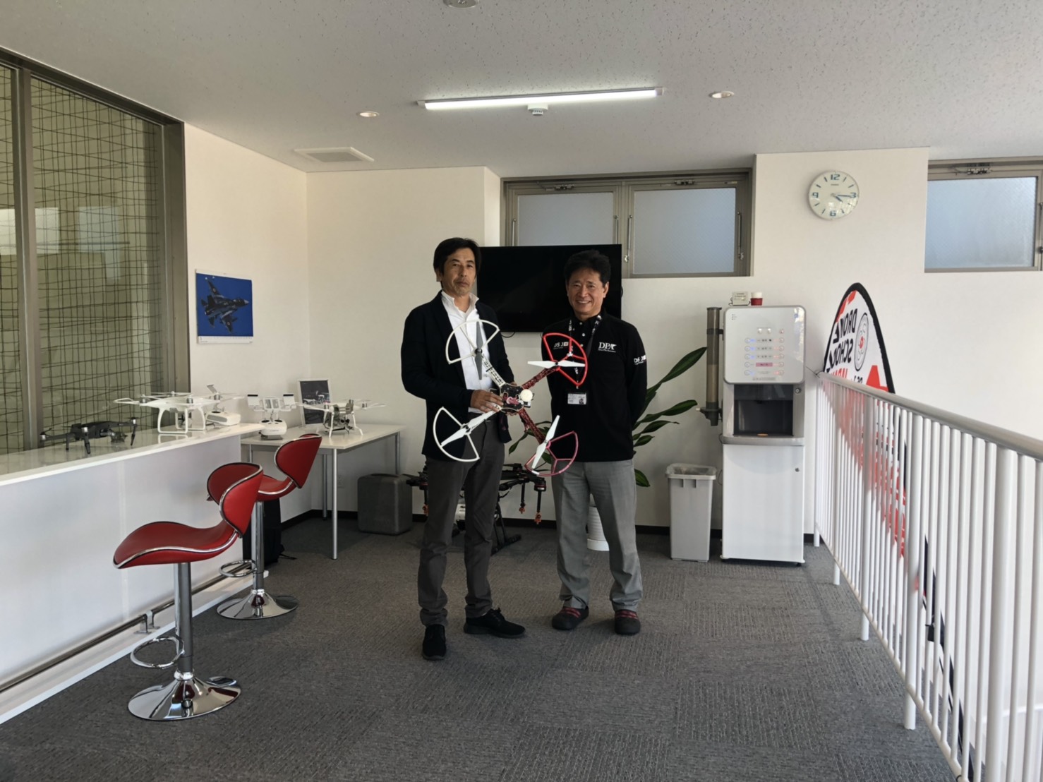 先週末にフライトコースを修了なさいました。