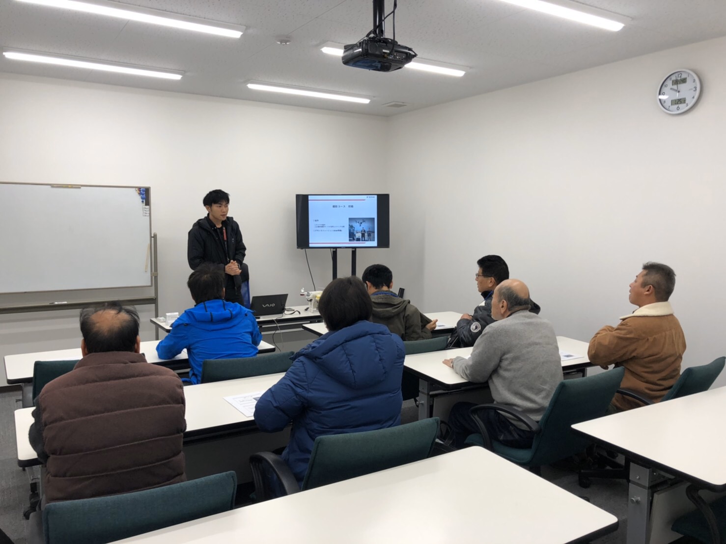 撮影コース修了いたしました。