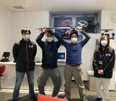 昨日フライトコースを修了頂きました。