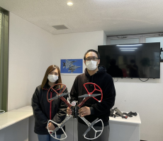 一昨日フライトコースを修了なさいました。