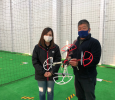 先日フライトコースを修了なさいました。
