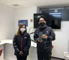 本日ビジネスコースを修了頂きました。