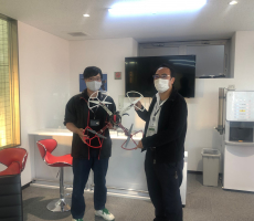 本日フライトコースを修了頂きました。