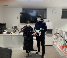 本日ビジネスコースを修了頂きました。大学３回生様。
