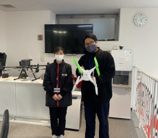 本日ビジネスコースを修了頂きました。ＤPA回転翼３級を取得おめでとうございます。