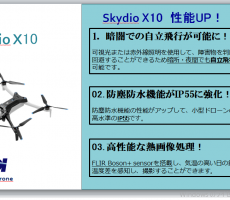 Ｓkydio社　X10の説明会開催の御案内です。6/28㈮11時～12時半