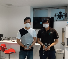 先週末フライトコースを修了なさいました。