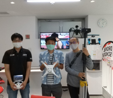 本校初の測量コース修了　誠にありがとうございました。