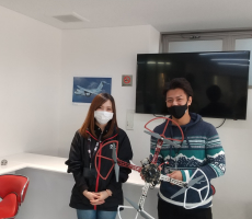 本日フライトコースを修了頂きました。