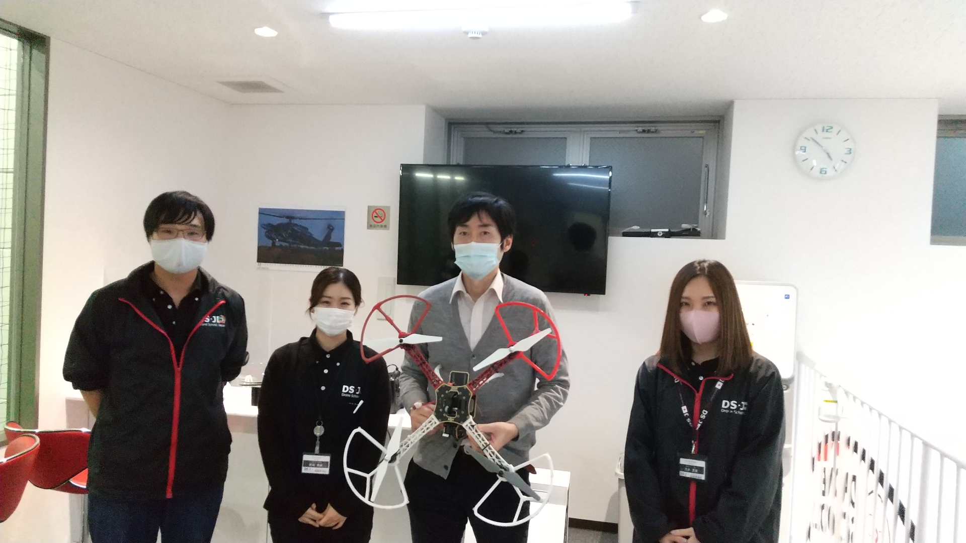 本日フライトコースを修了頂きました。