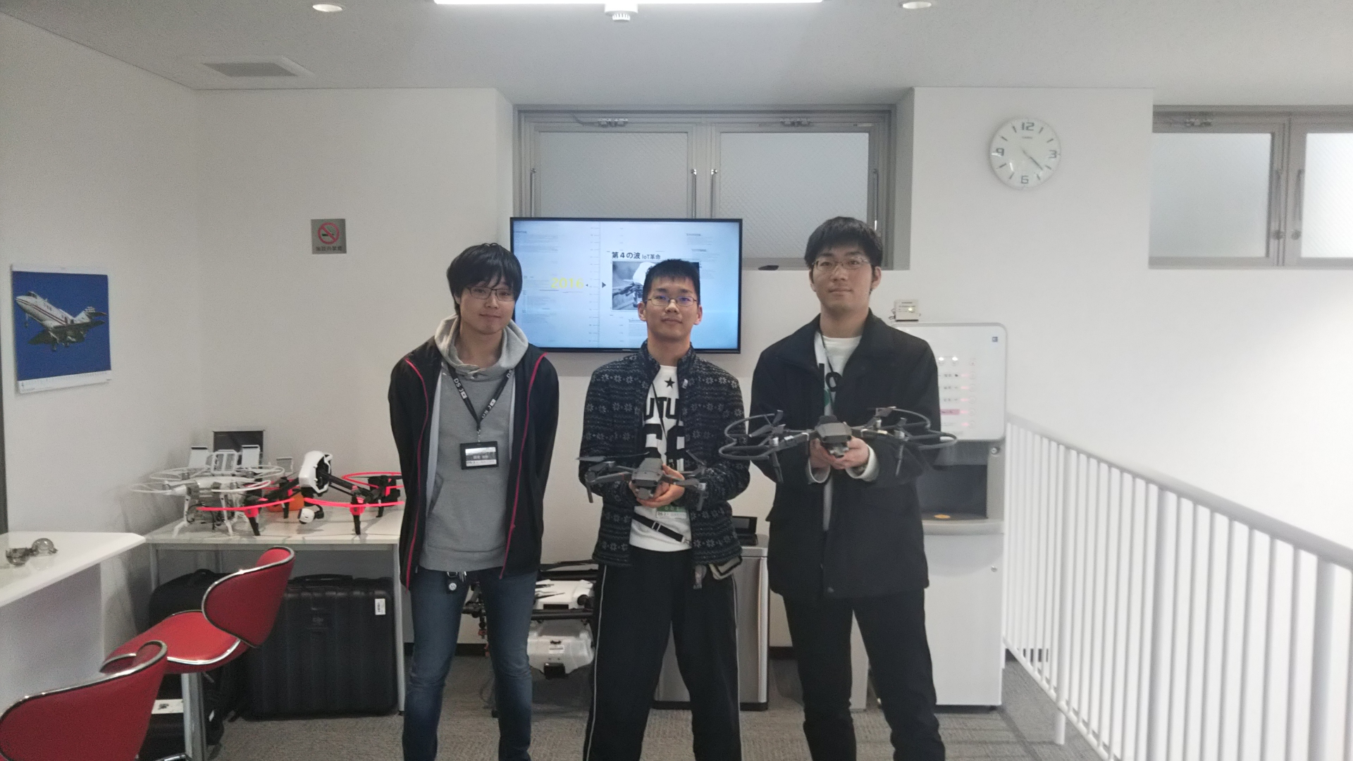 本日フライトコースを修了なさいました。ご兄弟での受講。