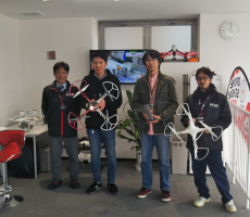 一昨日にフライトコースを修了いただきましたお二人です。
