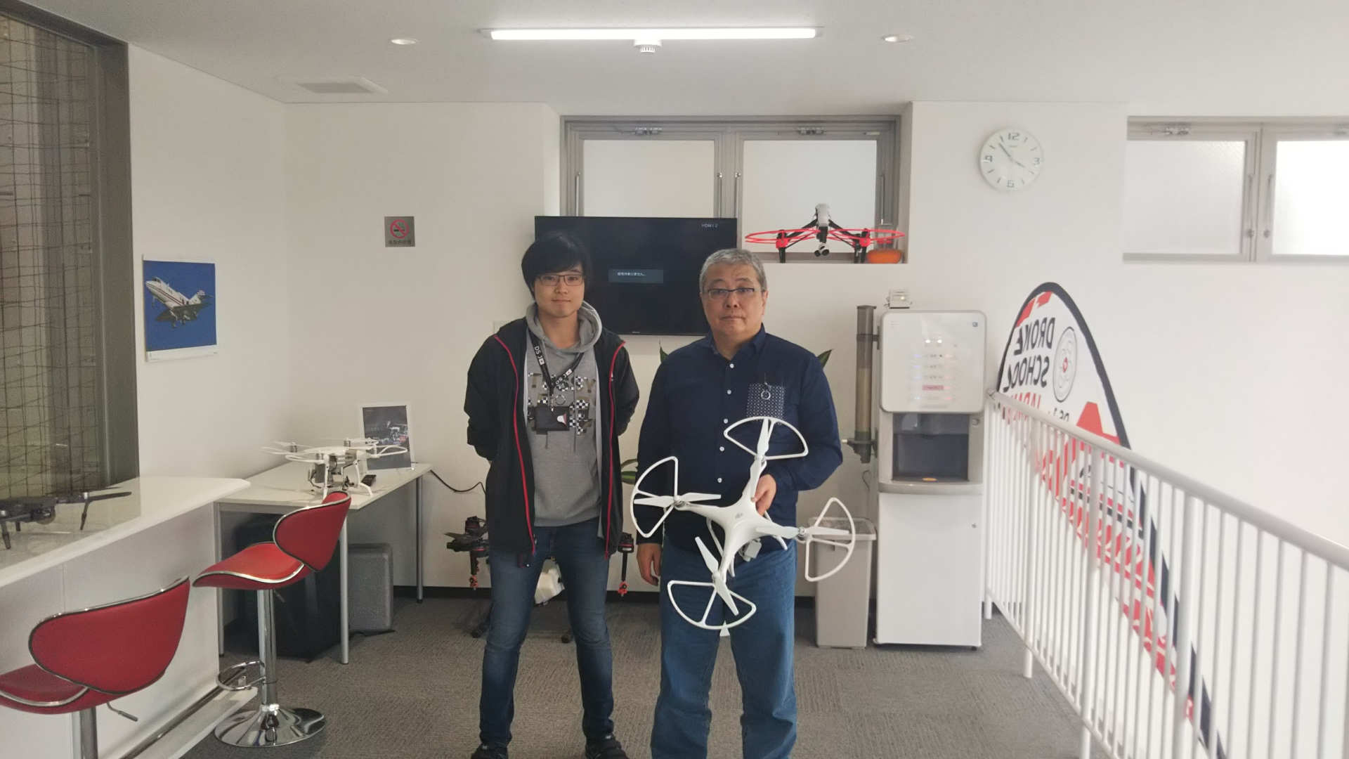 先週末にフライトコースを修了なさいました。