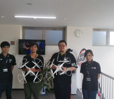 本日フライトコースを修了なさいました。