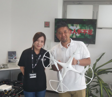 本日　フライトコースを修了なさいました。