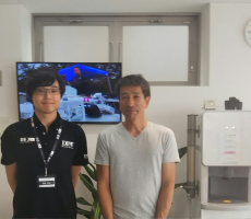 昨日ビジネスコースの修了の方です。奈良からお越し頂きました。