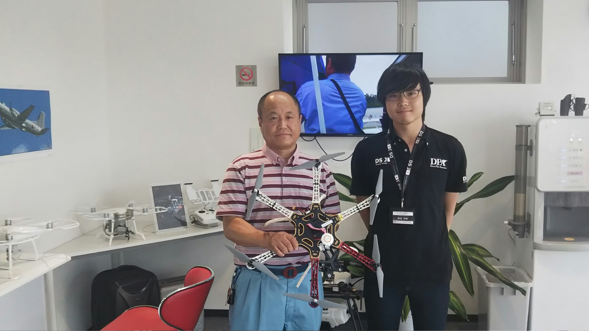 昨日、ビジネスコースを修了なさいました。