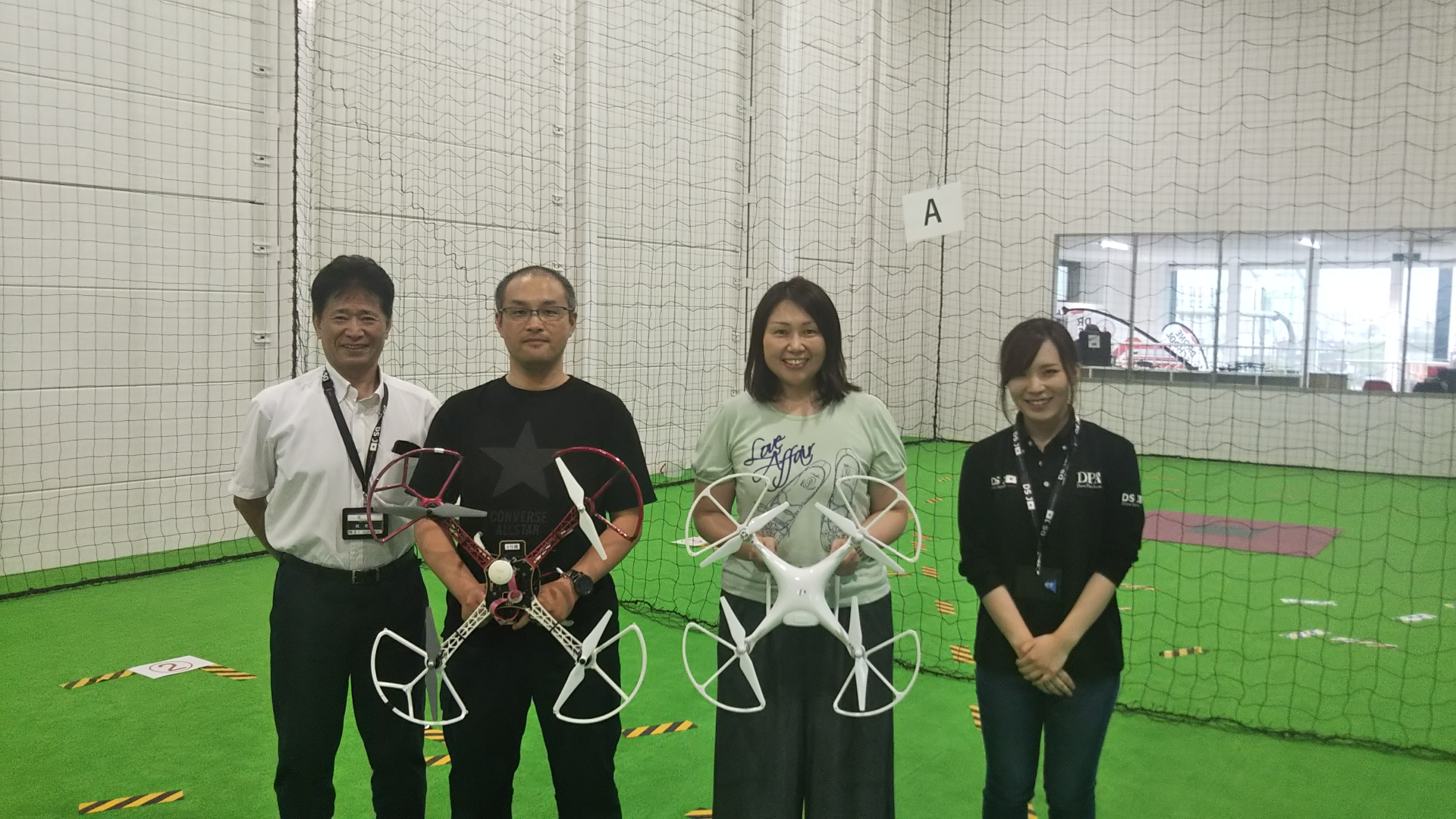 先週末　フライトコースを修了なさったお二人です。