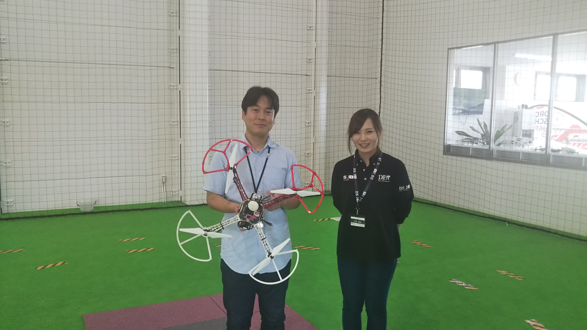 先週末　フライトコースを修了なさいました。