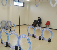 ドローンレース練習場　いよいよ解禁！！本日、お一人目のお客様。