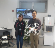 先週末　フライトコースを修了なさいました。