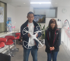 本日フライトコースを修了なさいました。