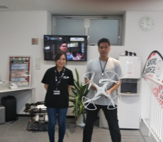 本日フライトコースを修了なさいました。