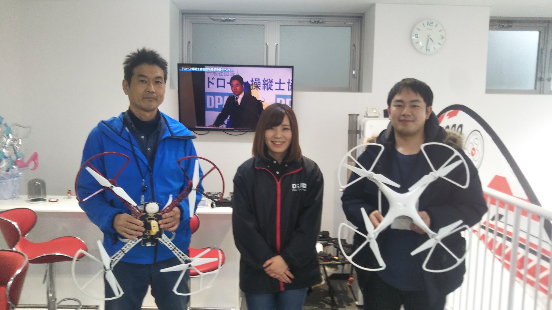 本日　ビジネスコースを修了なさいました。