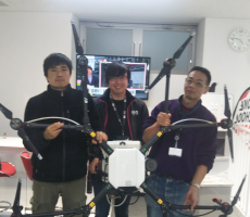 本日　農業コースを修了なさいました。