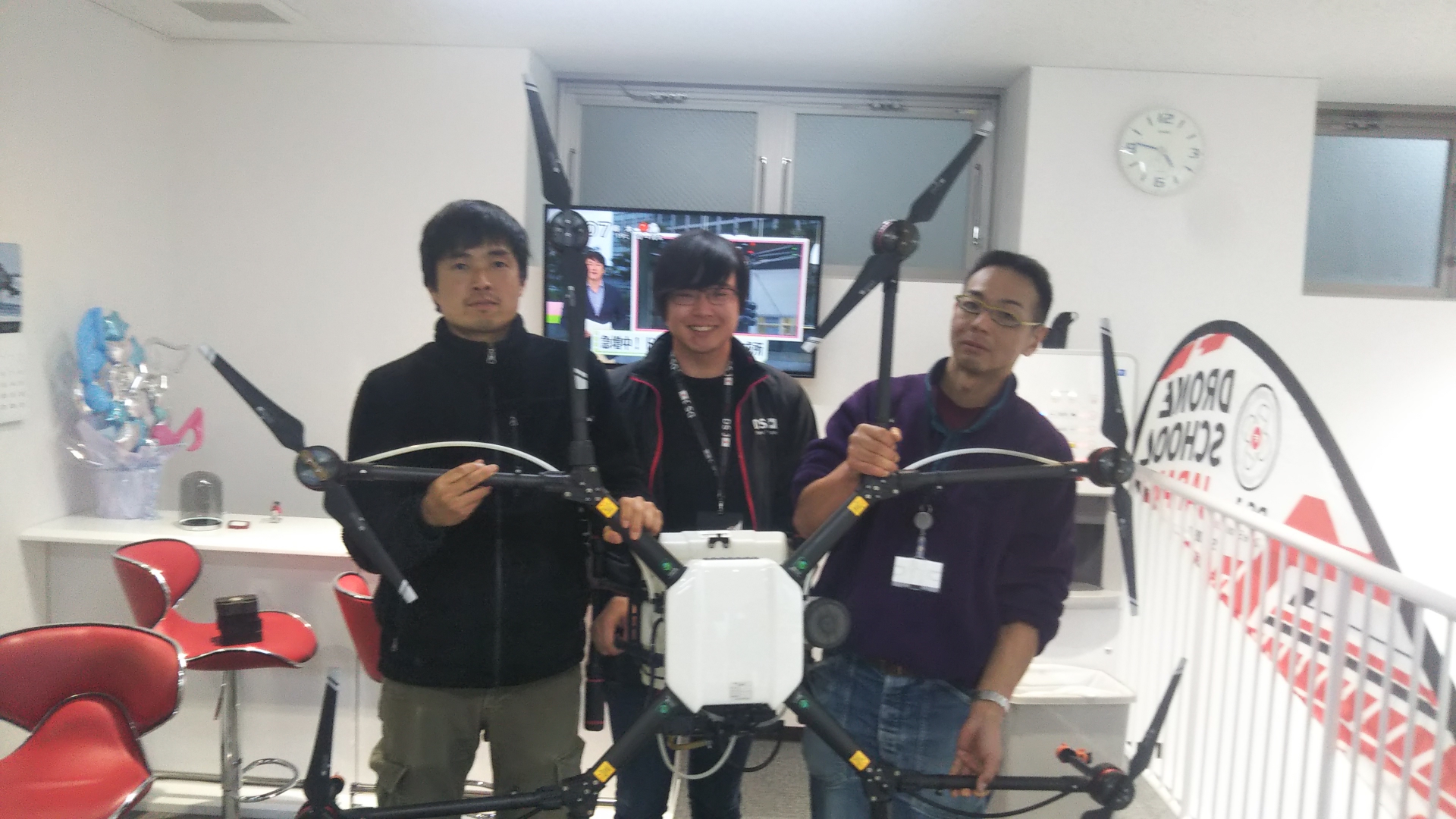 本日　農業コースを修了なさいました。