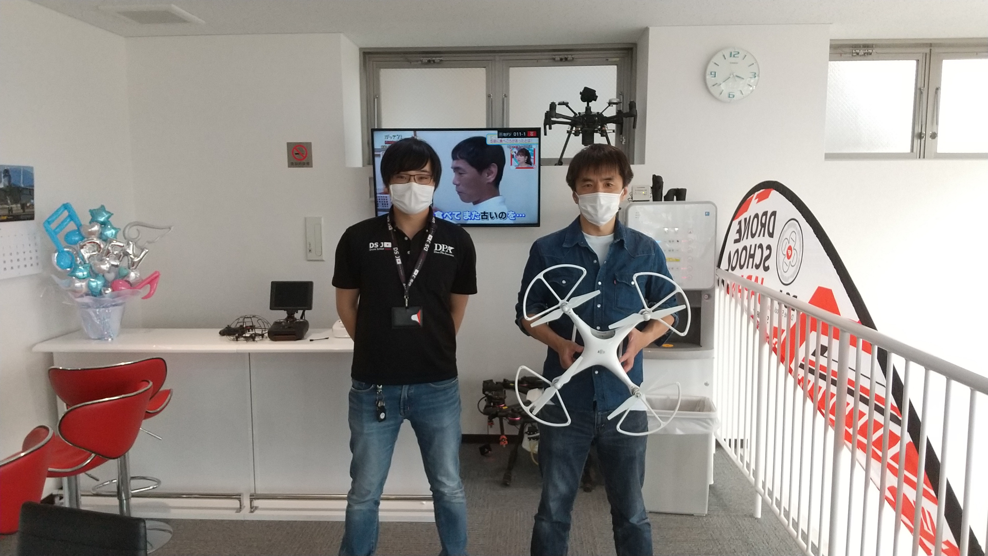 昨日フライトコースをご卒業いただきました。