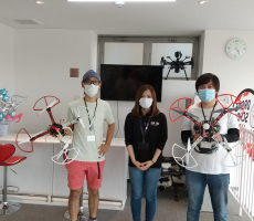 本日フライトコースを修了なさいました。