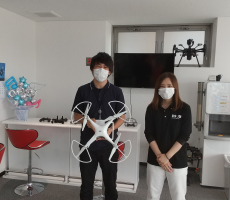 本日フライトコースを修了なさいました。