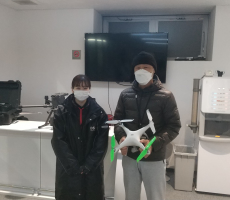 先週末ビジネスコースを修了頂きました。DPA回転翼３級を取得おめでとうございます。