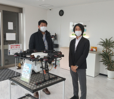 本日農業コースをご卒業頂きました。ＵTC農業ドローンオペレーター認定証おめでとうございます