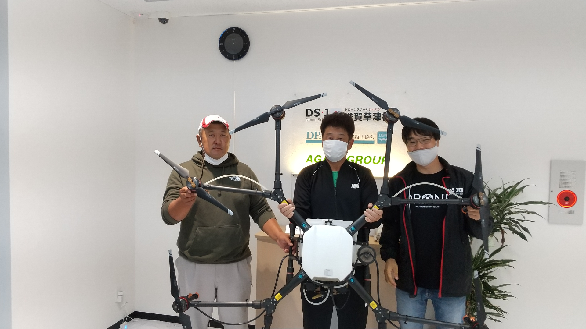 農業コースを修了なさいました！！素晴らしい。