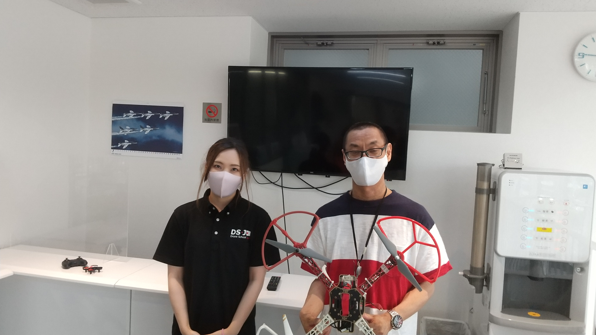 本日フライトコースを修了頂きました。