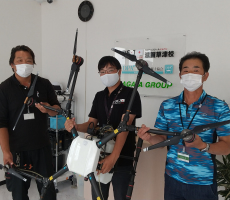 本日農業コースを修了頂きました。