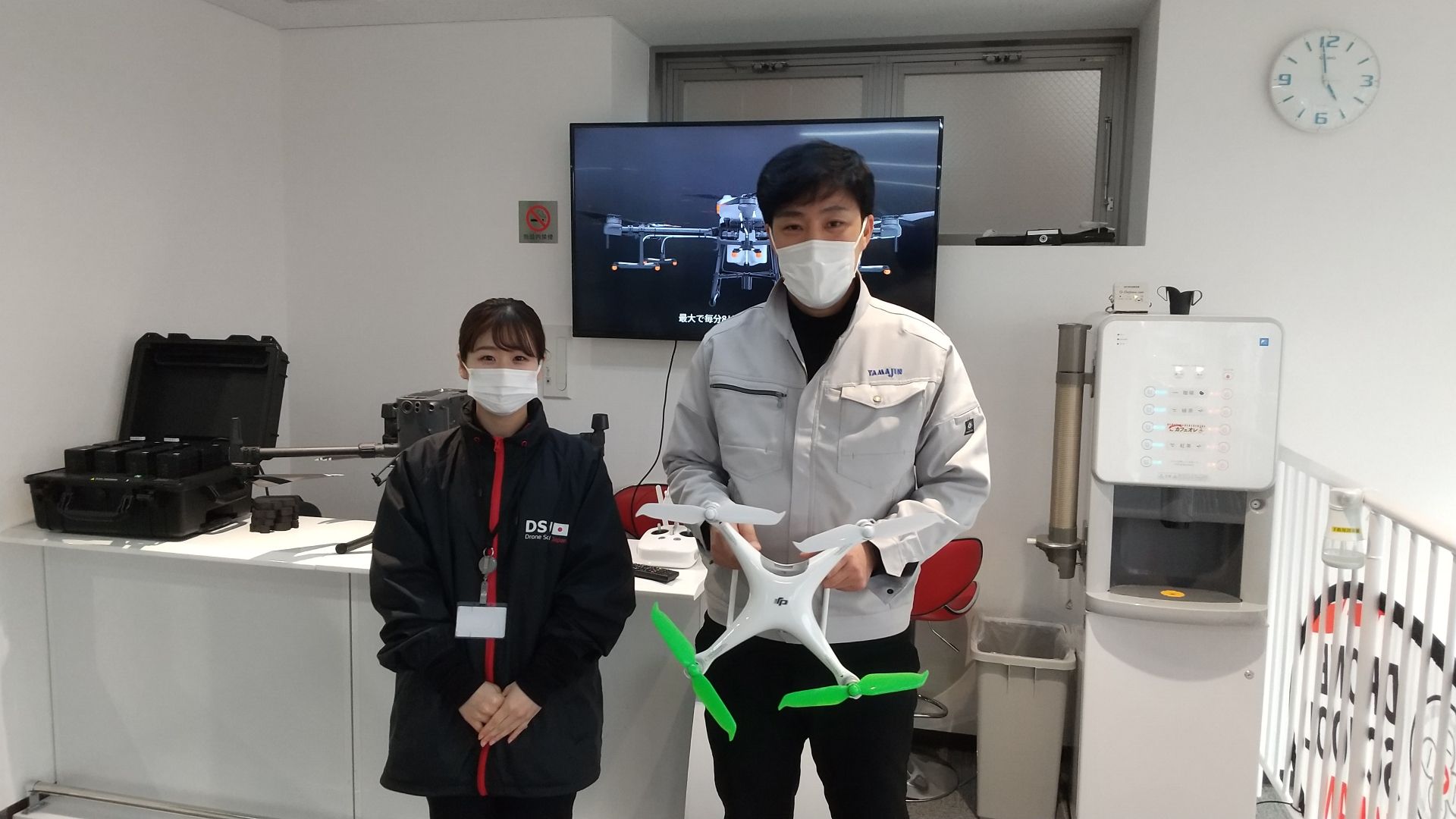 本日ビジネスコースを修了頂きました。DPA回転翼３級おめでとうございます。