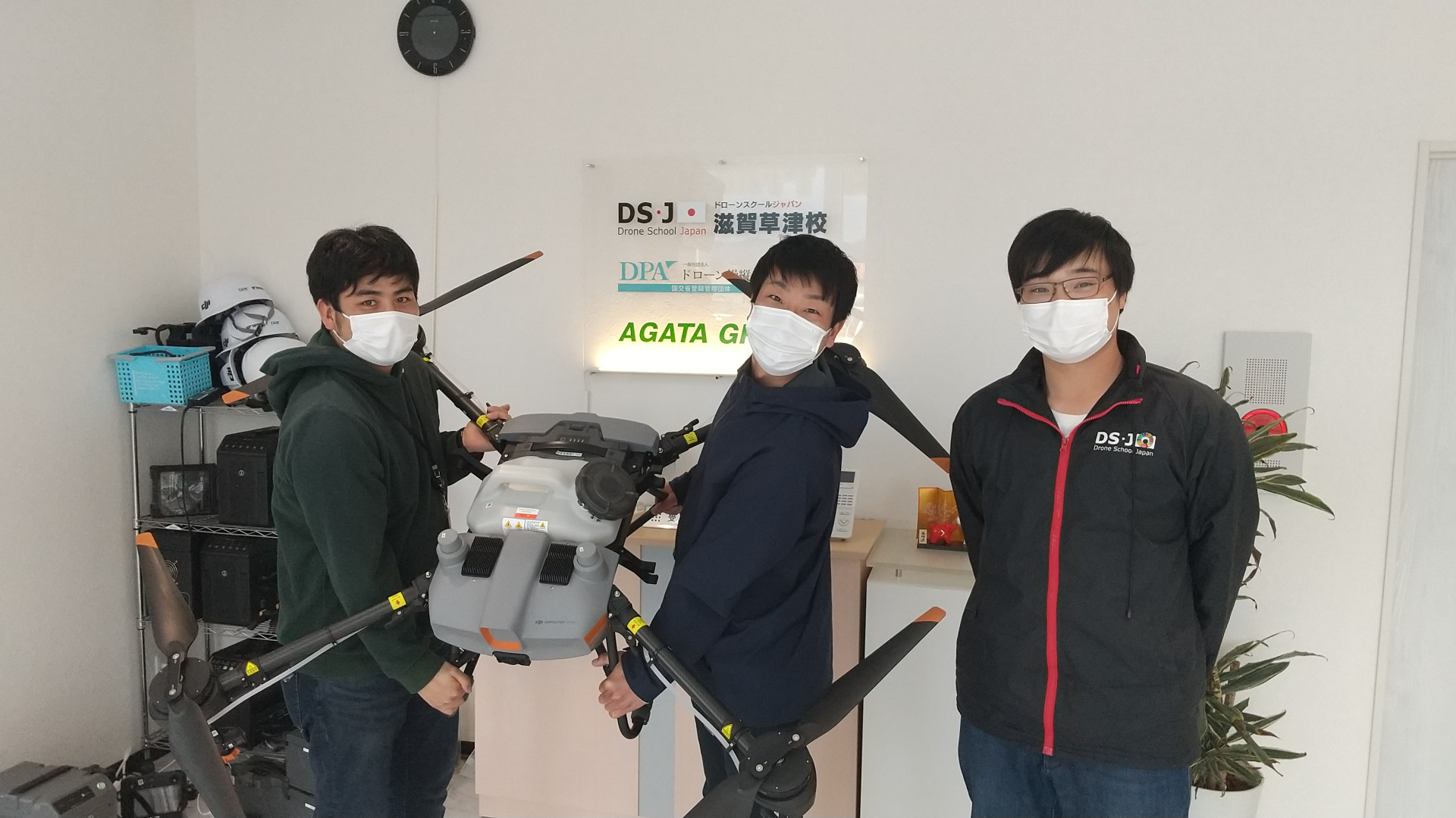 本日農業コースをご卒業頂きました。本校初のT10でのコース開催。