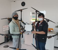 本日農業コースをご卒業頂きました。UTC農業ドローンオペレーター認定証取得おめでとうございます。